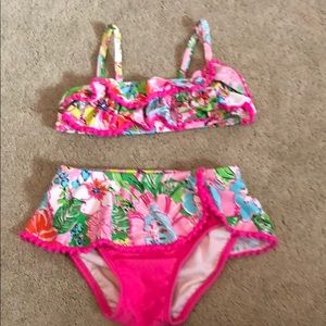 Lilly Pulitzer for target girls 2 piece swimsuit
